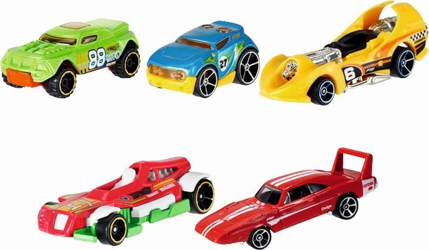 Bild von Mattel Hot Wheels 5-er Geschenkset, sortiert - 01806