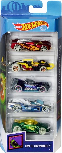 Bild von Mattel Hot Wheels 5-er Geschenkset, sortiert - 01806