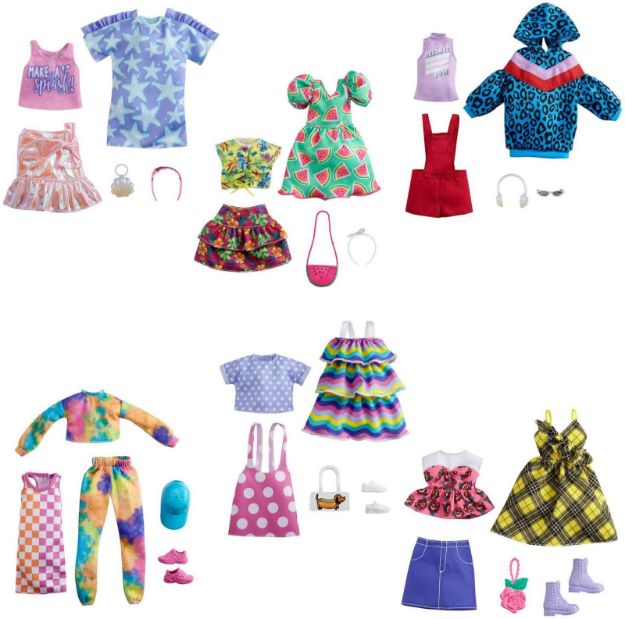 Bild von Barbie Fashion 2er Pack - Ein Stück wird nach dem Zufallsprinzip zugesendet! - GWF04
