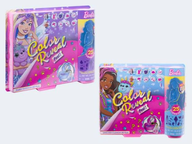 Bild von Barbie Color Reveal Puppe + Pets Fantasy Fashion - Ein Stück wird nach dem Zufallsprinzip zugesendet! - GXY20