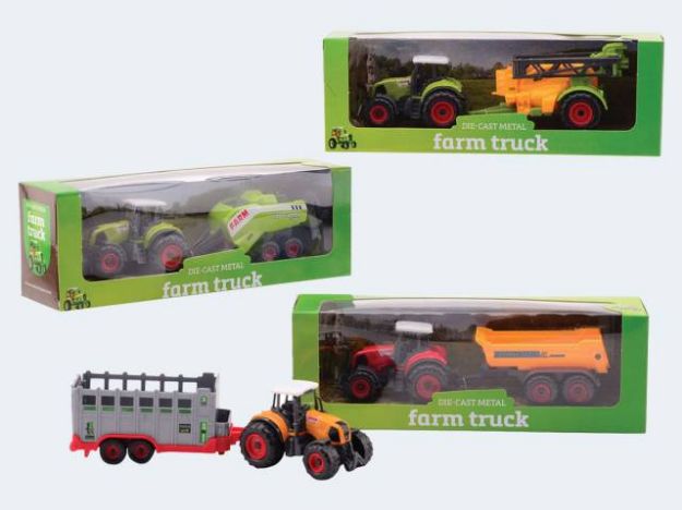 Bild von Traktor mit Anhänger - Ein Stück wird nach dem Zufallsprinzip zugesendet! - 26982