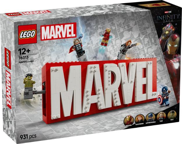 Bild von LEGO® Marvel Super Heroes™ - 76313 MARVEL Logo & Minifiguren