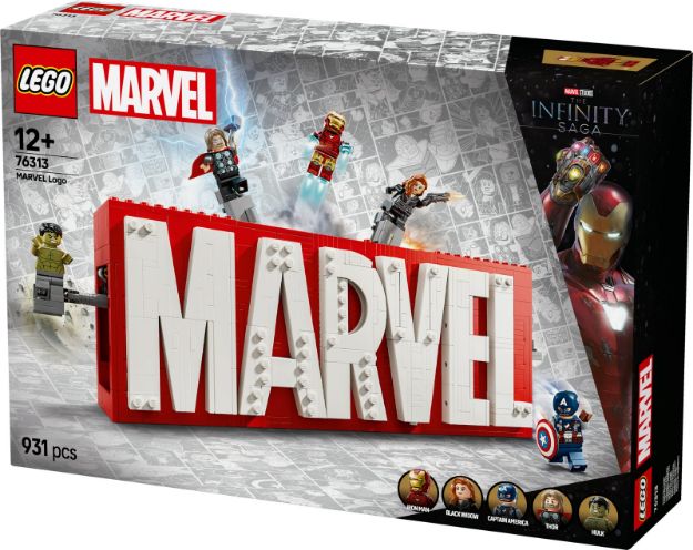 Bild von LEGO® Marvel Super Heroes™ - 76313 MARVEL Logo & Minifiguren