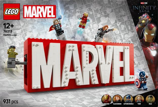 Bild von LEGO® Marvel Super Heroes™ - 76313 MARVEL Logo & Minifiguren