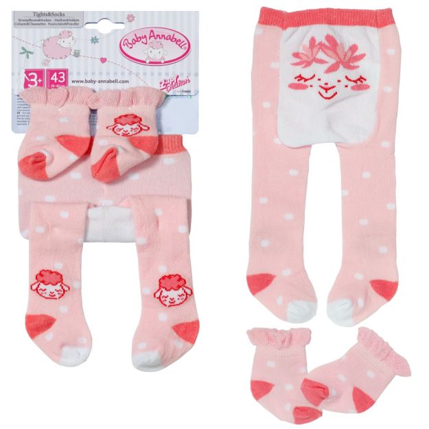 Bild von B.A. Strumpfhose + Socken 43cm 2f sortiert