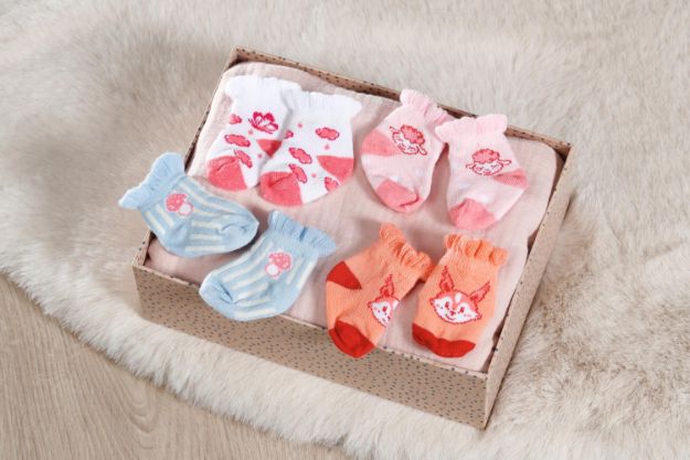 Bild von Zapf 709627 Baby Annabell Socken 2x, 2 sortiert 43cm