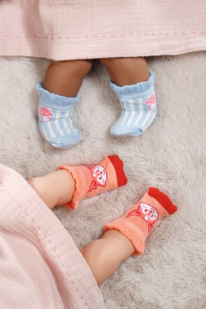 Bild von Zapf 709627 Baby Annabell Socken 2x, 2 sortiert 43cm