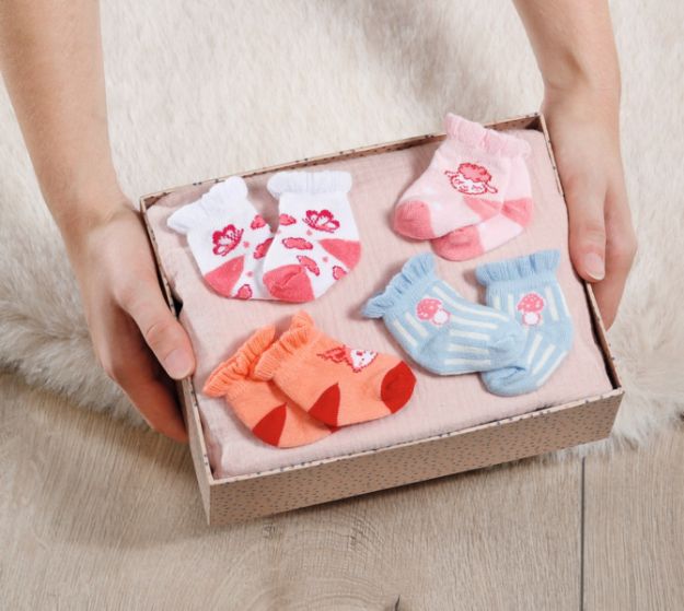 Bild von Zapf 709627 Baby Annabell Socken 2x, 2 sortiert 43cm