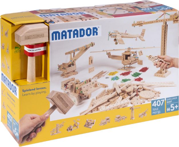 Bild von Matador Explorer Baukasten 407 Teile - 11407