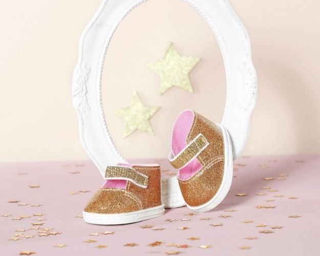 Bild von Baby Annabell Schuhe Gold 43cm - 710272
