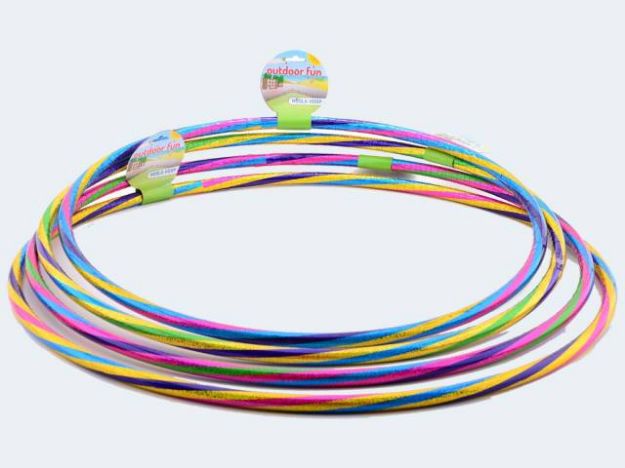 Bild von Hula Hoop Glitter 64/78cm - Eine Verkaufseinheit = 4 Stück - 29348
