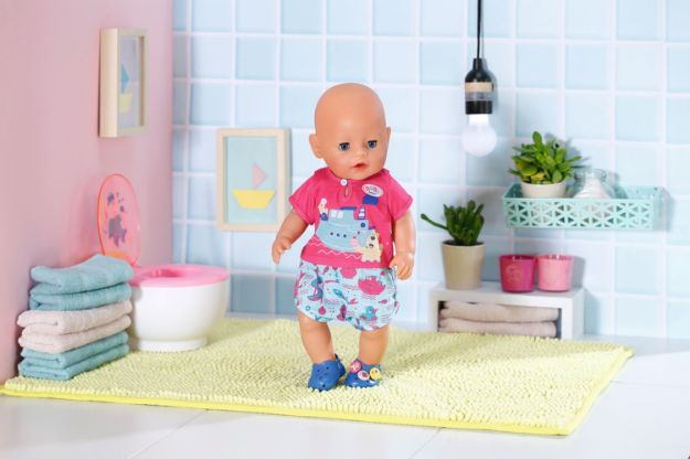 Bild von Zapf 830628 BABY born Bath Pyjamas & Clogs 43 cm