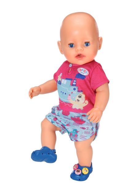 Bild von Zapf 830628 BABY born Bath Pyjamas & Clogs 43 cm