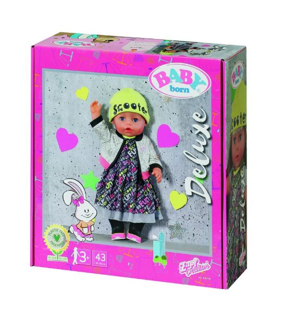 Bild von Zapf 830208 BABY born City Deluxe Style 43 cm