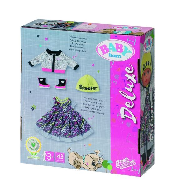 Bild von Zapf 830208 BABY born City Deluxe Style 43 cm