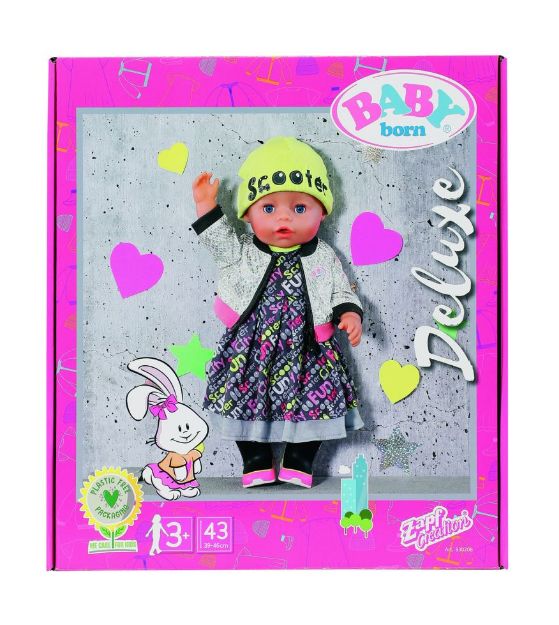 Bild von Zapf 830208 BABY born City Deluxe Style 43 cm