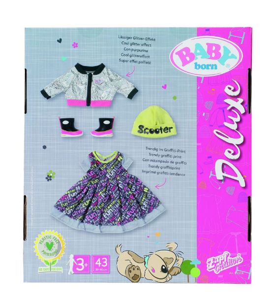 Bild von Zapf 830208 BABY born City Deluxe Style 43 cm