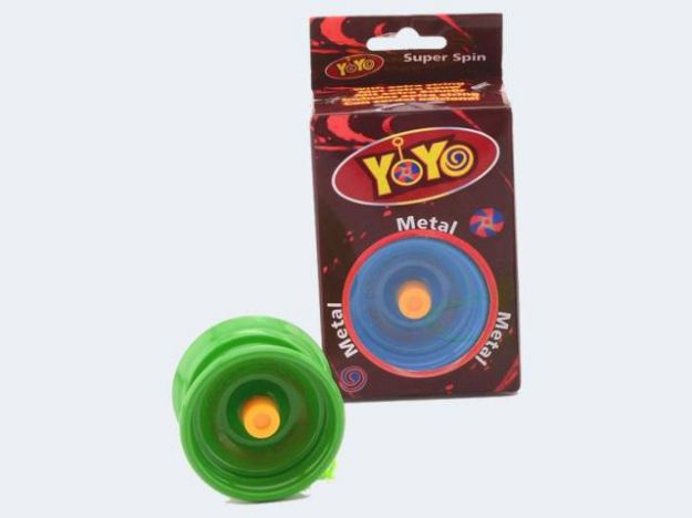 Bild von Yo-Yo 5cm Metall mit Ersatzschnur - Ein Stück wird nach dem Zufallsprinzip zugesendet! - 29483