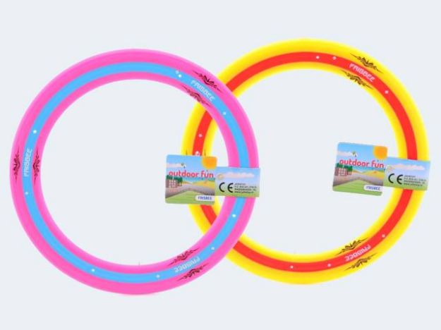 Bild von Wurfscheibe Ring 27cm - Pro Bestellung wird eine von 3 Varianten nach dem Zufallsprinzip versendet!- 29507