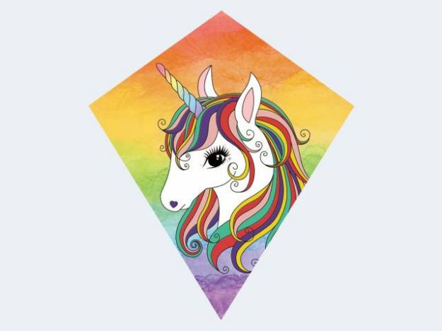 Bild von Drachen Einhorn 60x70cm - 422509