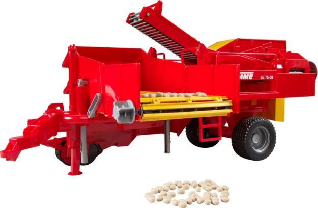 Bild von Bruder 02130 Grimme SE 75-30 Kartoffelvollernter mit Karoffelimitaten