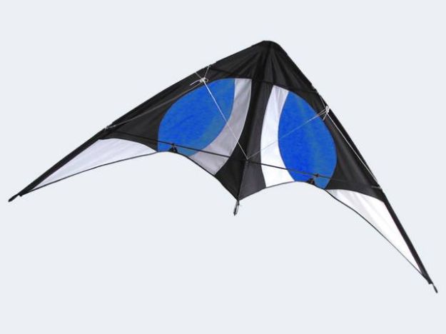 Bild von Lenkdrachen Ventis Moon  160x60cm Nylon - Pro Bestellung wird eine von 2 Varianten per Zufallsprinzip zugesendet! - 422415b