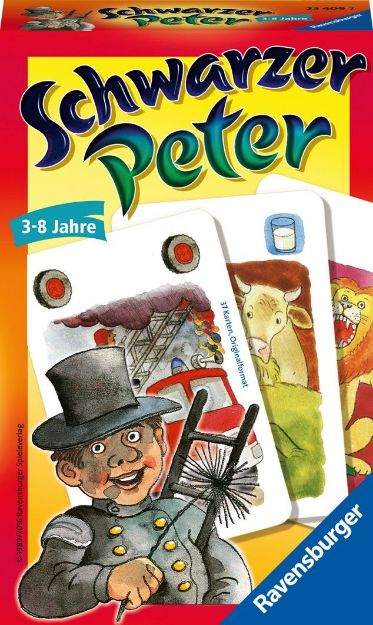 Bild von Ravensburger 23409 Schwarzer Peter Mitbringspiel