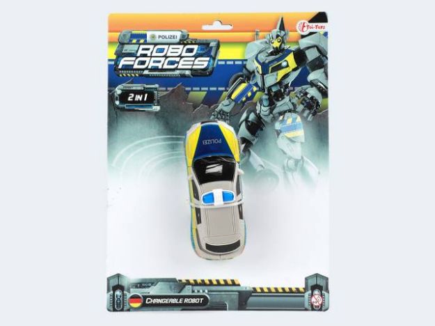 Bild von Roboforce Verwandlungsroboter Polizeiauto - 30150B
