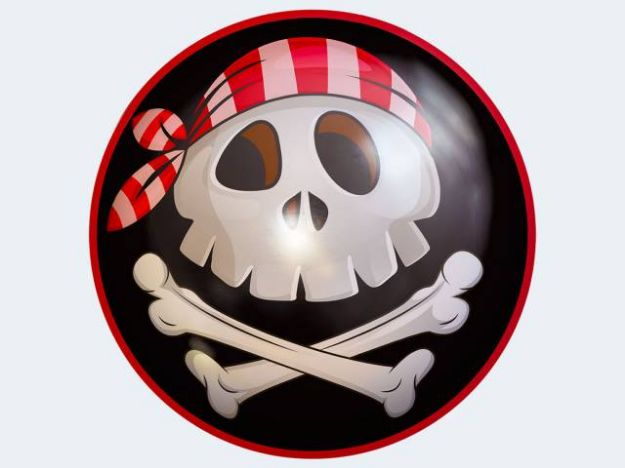 Bild von Buntball 23cm Pirat 23cm 9 Zoll - 402564