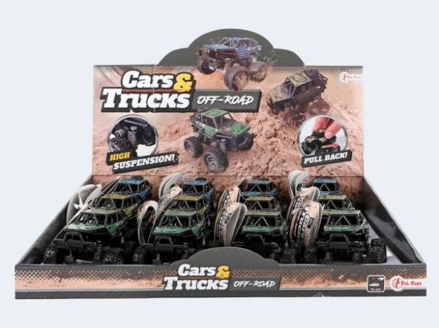 Bild von Monster Truck 4x4 Rückzug - Eine Verkaufseinheit = 12 Stück - 20656Z