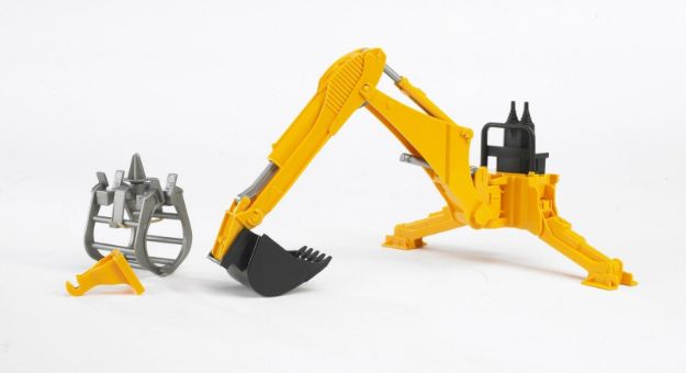 Bild von Bruder 02338 Zubehör: Heckbagger mit Greifer