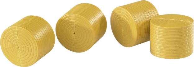 Bild von Bruder 02344 Zubehör: 4 Rundballen für CLAAS Rollant