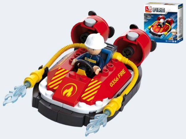 Bild von Sluban Bausatz Feuerwehr Luftkissen Fahrzeug - M38-B0622B