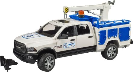 Zeige Details für Bruder 02509 RAM 2500 Service Truck mit Kran und Rundumleuchte Bild von Bruder 02509 RAM 2500 Service Truck mit Kran und Rundumleuchte