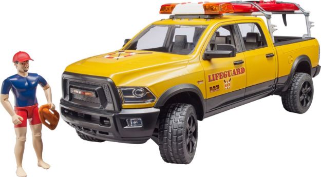 Bild von Bruder 02506 RAM 2500 Power Wagon LifeGuard mit Figur