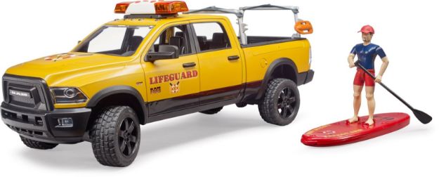 Bild von Bruder 02506 RAM 2500 Power Wagon LifeGuard mit Figur