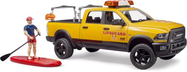 Bild von Bruder 02506 RAM 2500 Power Wagon LifeGuard mit Figur
