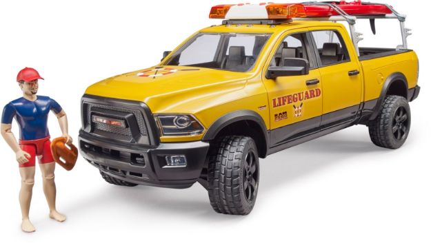 Bild von Bruder 02506 RAM 2500 Power Wagon LifeGuard mit Figur
