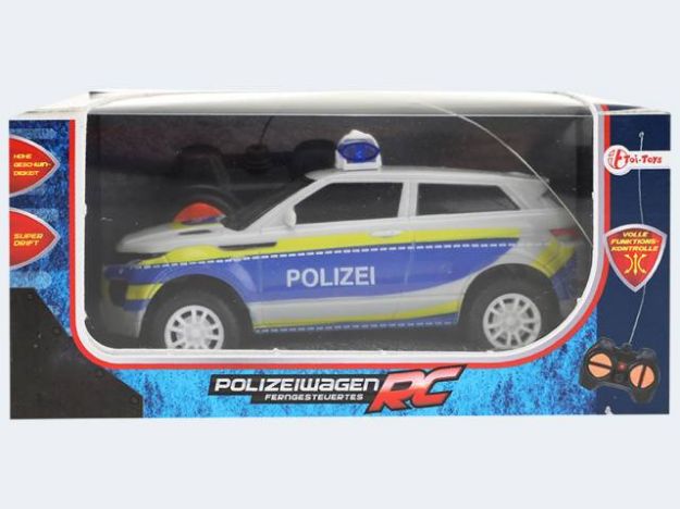 Bild von RC Polizeiauto 16cm - 23529A