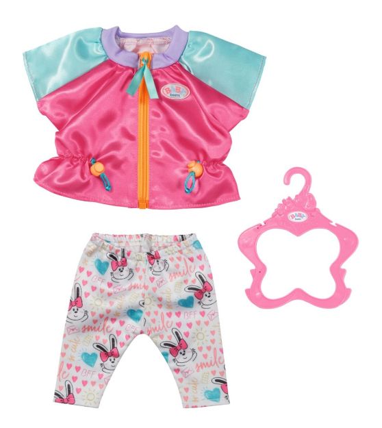 Bild von Zapf BABY born Freizeitanzug Pink 43cm - 833605