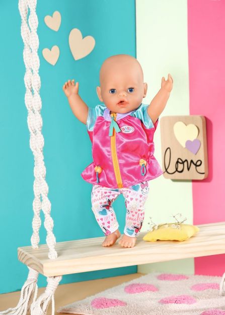 Bild von Zapf BABY born Freizeitanzug Pink 43cm - 833605