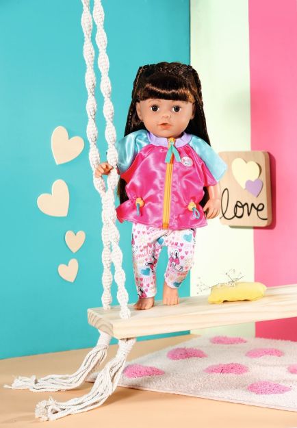 Bild von Zapf BABY born Freizeitanzug Pink 43cm - 833605