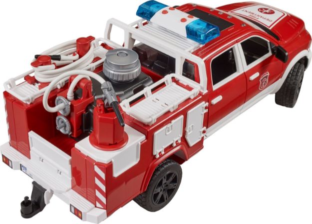 Bild von Bruder 02544 RAM 2500 Feuerwehreinsatzwagen mit Light + Sound Modul
