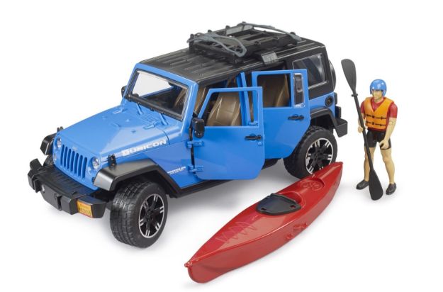 Bild von Jeep Wrangler Rubicon Unlimited mit Kajak + Figur