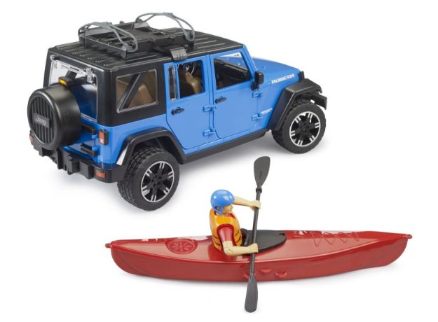 Bild von Jeep Wrangler Rubicon Unlimited mit Kajak + Figur