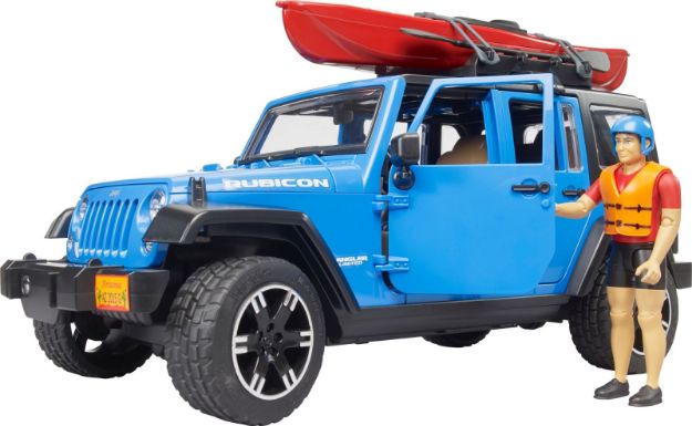 Bild von Jeep Wrangler Rubicon Unlimited mit Kajak + Figur