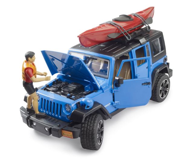 Bild von Jeep Wrangler Rubicon Unlimited mit Kajak + Figur