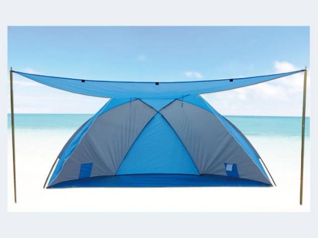 Bild von Strandmuschel 270x120 verschließbar UV-Schutz 80 - 46254