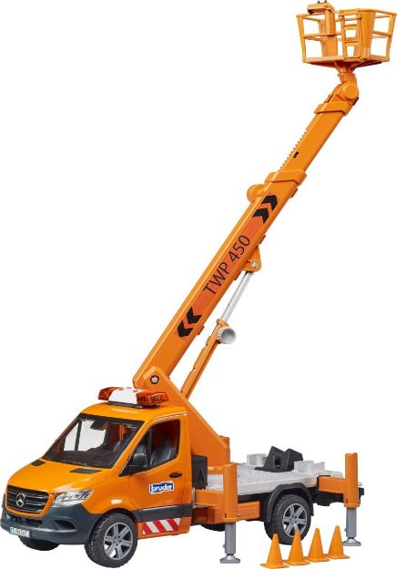 Bild von bruder 02679 MB Sprinter Arbeitsbühne mit Light + Sound Modul