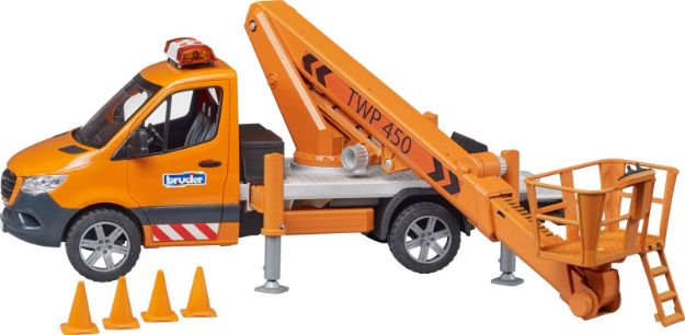 Bild von bruder 02679 MB Sprinter Arbeitsbühne mit Light + Sound Modul